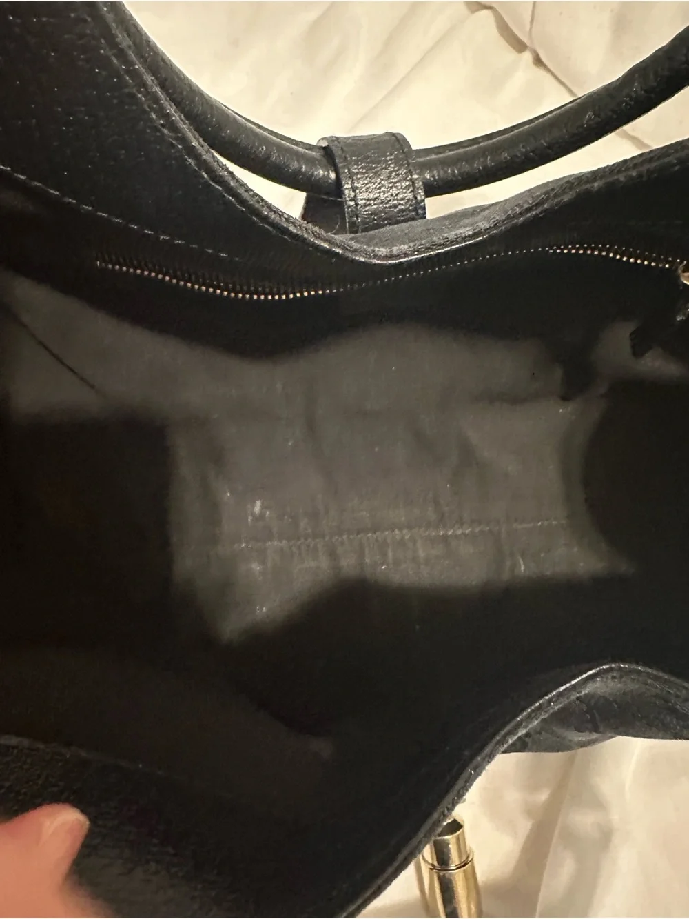 Gucci Black GG Jacquard Jackie Shoulder Bag with Gold Piston Lock - Picture 12 of 14